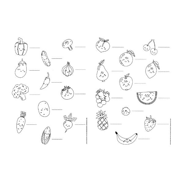 HOME CREATION(R) Assortiment de sets de table et de cartes d'activités