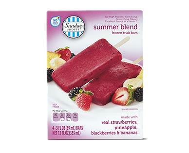Sundae Shoppe Summer Fruit Bars Assorted varieties