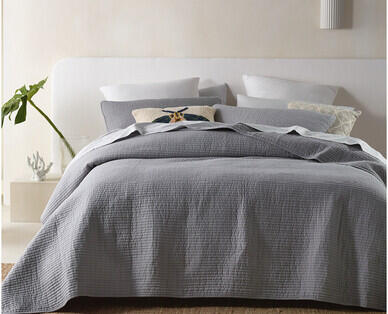 Cotton Coverlet Set – Queen/King Size
