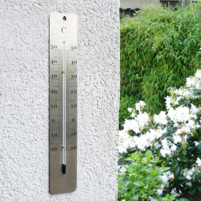 Thermomètre en acier inoxydable