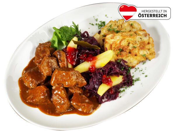 Wüdian Reh Gulasch aus Österreich