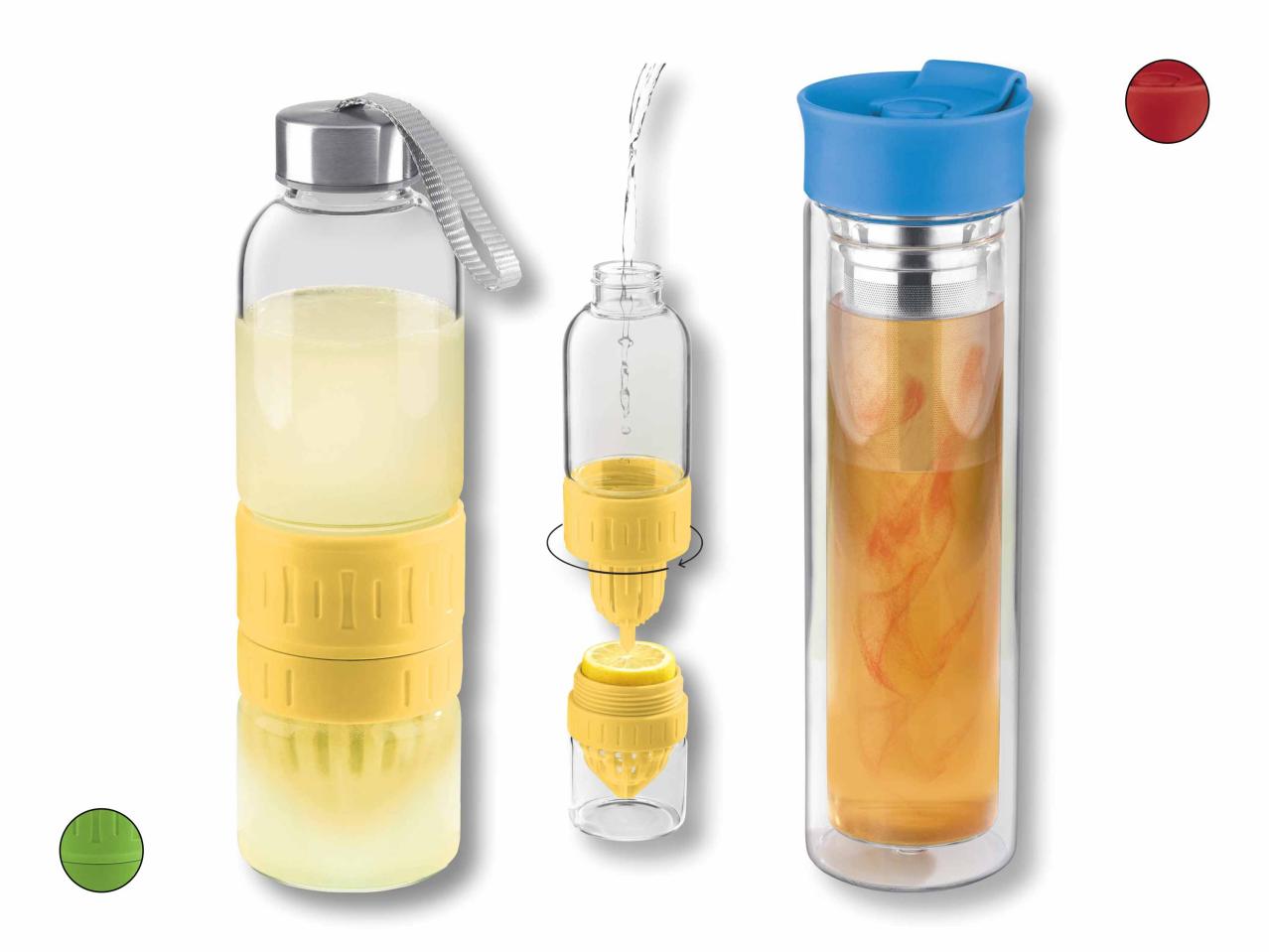 Bouteille avec infuseur/ bouteille presse-agrumes