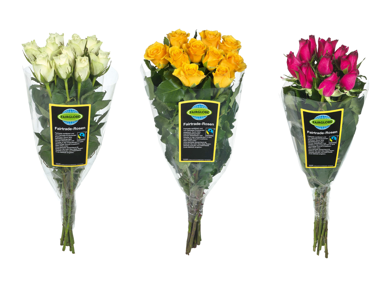 Roses issues du commerce équitable