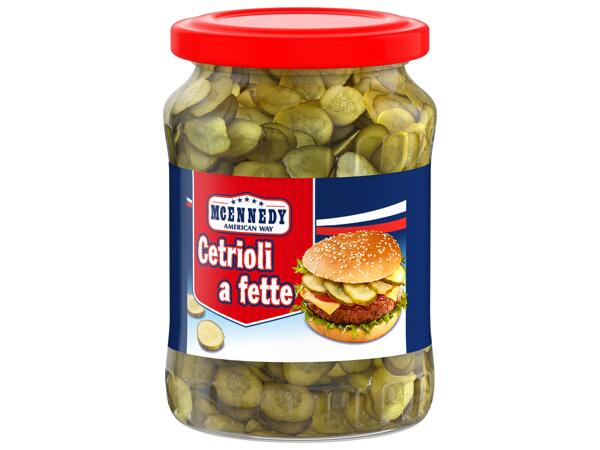 Sliced Gherkins