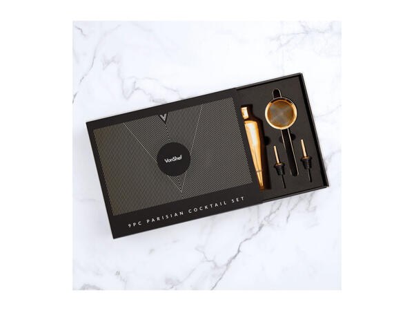 VonShef Copper Cocktail Set