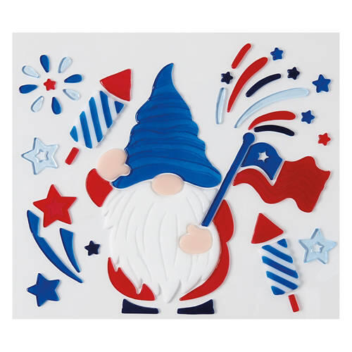 Americana Gel Clings - Gnome