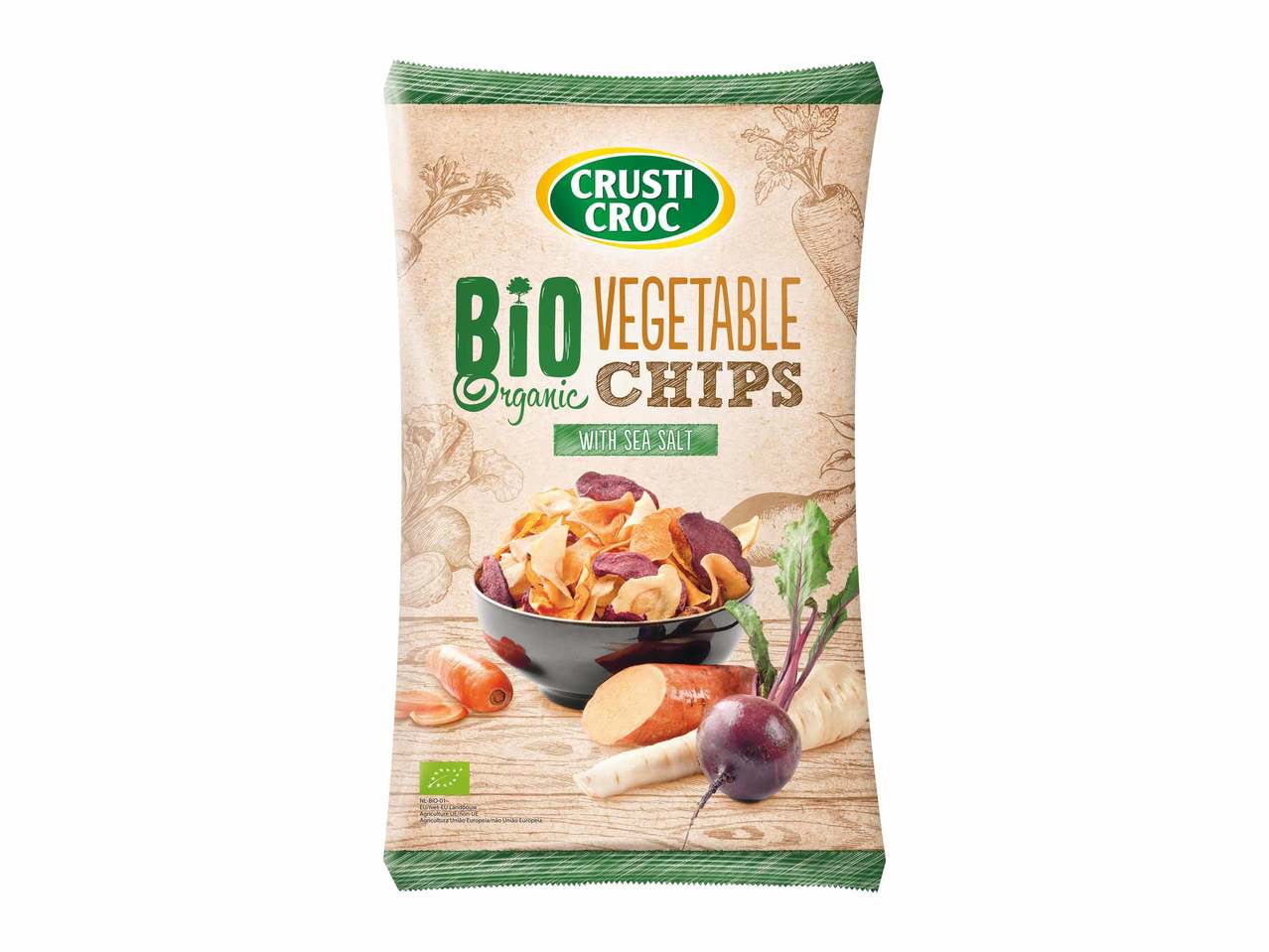 Chips de légumes bio