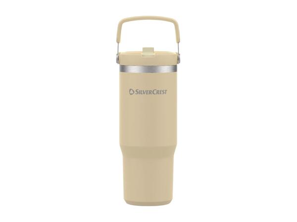 Silvercrest Beige Stainless Steel Insulated Mug