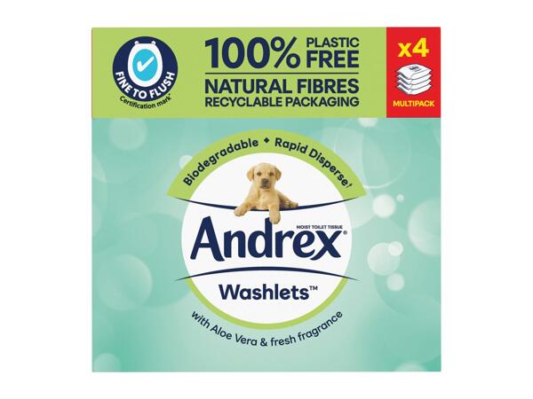 Andrex Aloe Vera Washlets