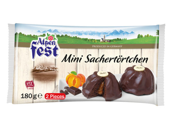 ALPENFEST Mini Sachertörtchen