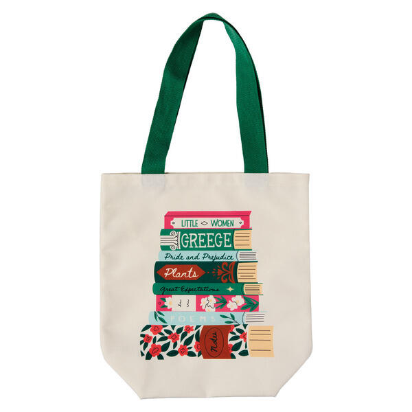 LIVE IN STYLE Book Stack Book Club Tote