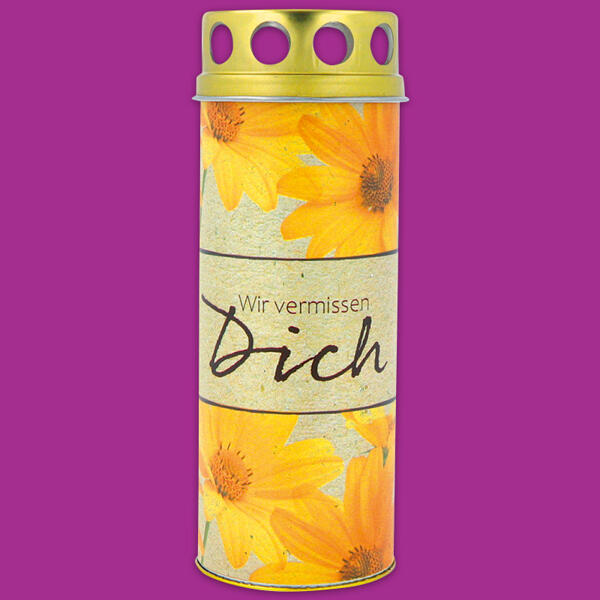 Grablicht aus Papier