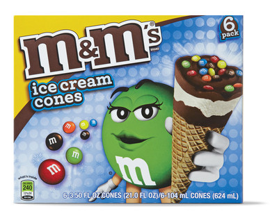 M&M's Ice Cream Cones
