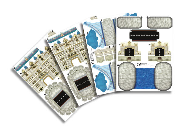 Playtive 3D Puzzle - Famous Buildings