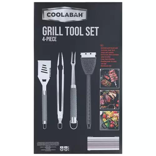 Grill Tool Set 4 Piece