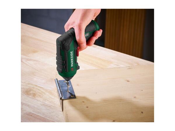 Parkside 4V Cordless Screwdriver Set with BBQ Accessories