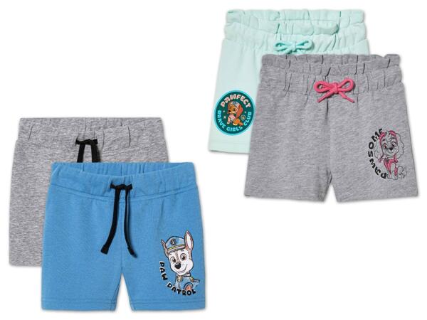 Kleinkinder Sweatshorts, 2 Stück