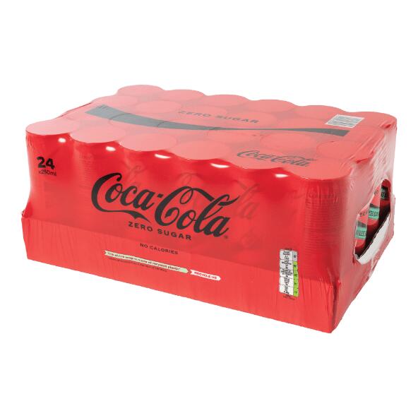 COCA-COLA(R) 				Coca-Cola zero, 24 pcs