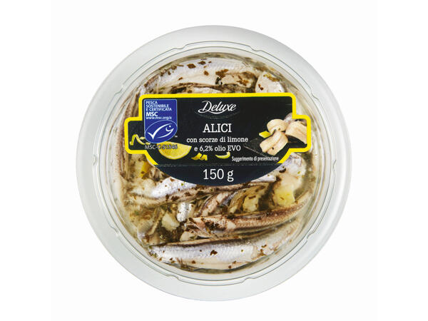 Marinaded Anchovy Fillets