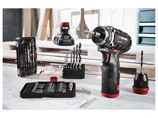 Cordless drill driver set
