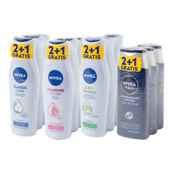 NIVEA(R) 				Shampoo, 3 St.