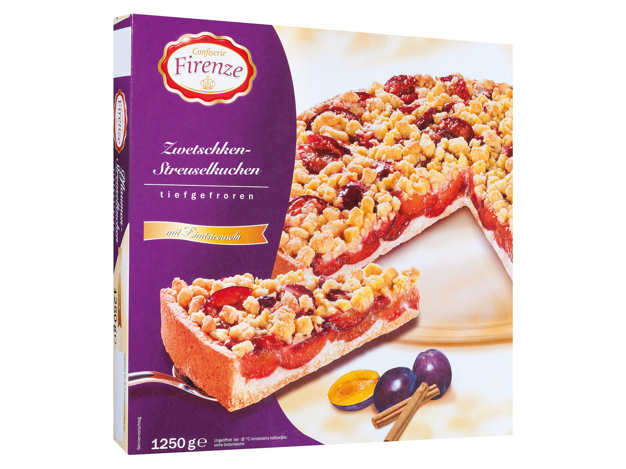 CONFISERIE FIRENZE Streuselkuchen