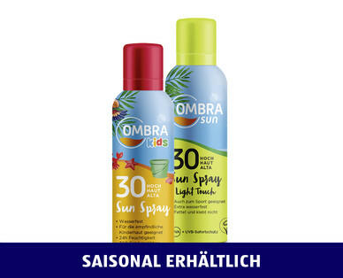 OMBRA SUN 
 SONNENSPRAYSORTIMENT LSF 30