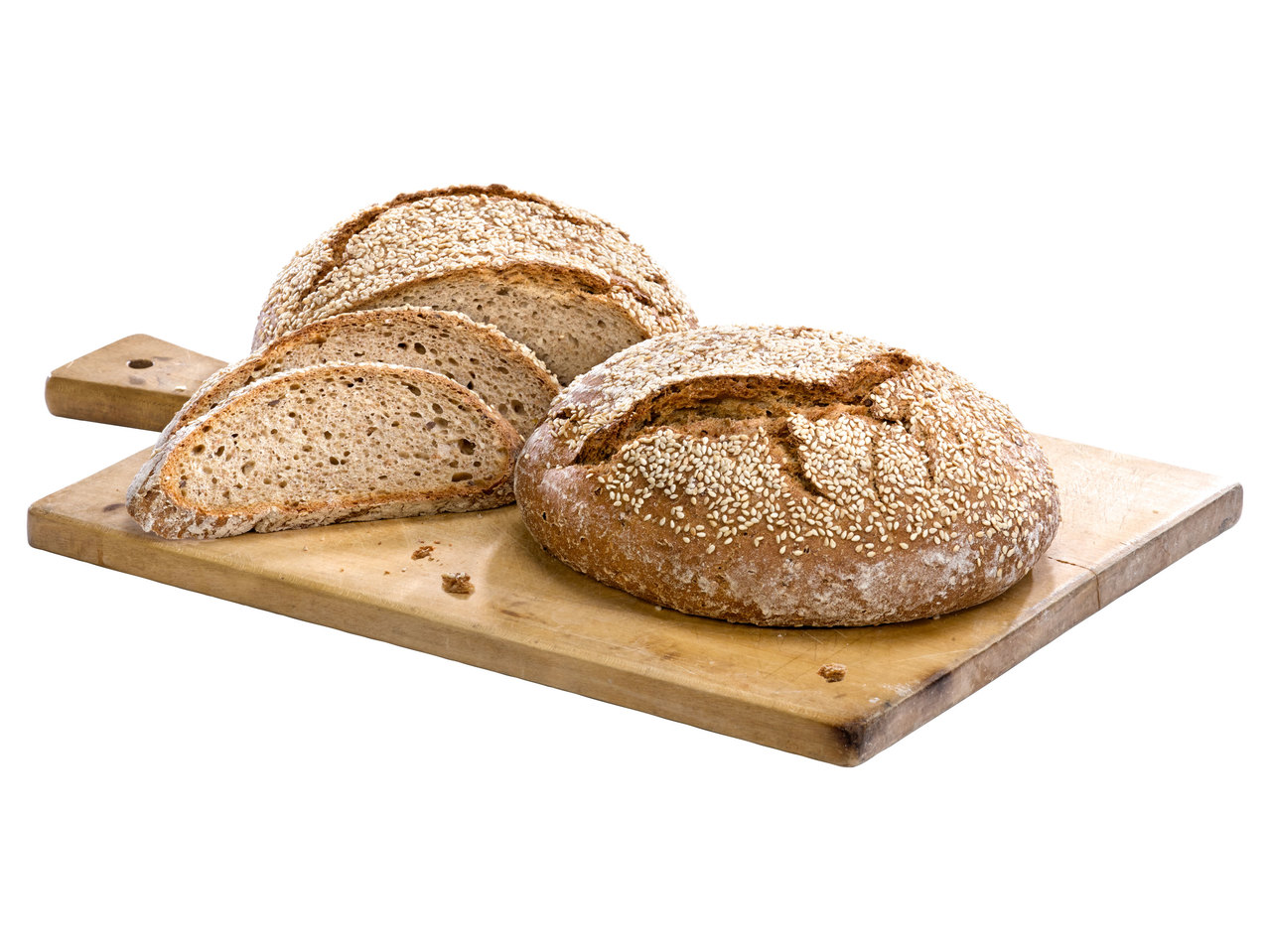 Österreichisches Landkornbrot mit Sesam