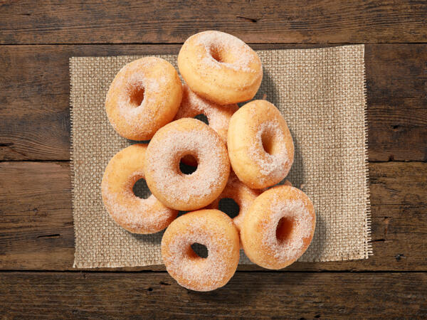 Mini beignets cannelle et sucre, lot de 9