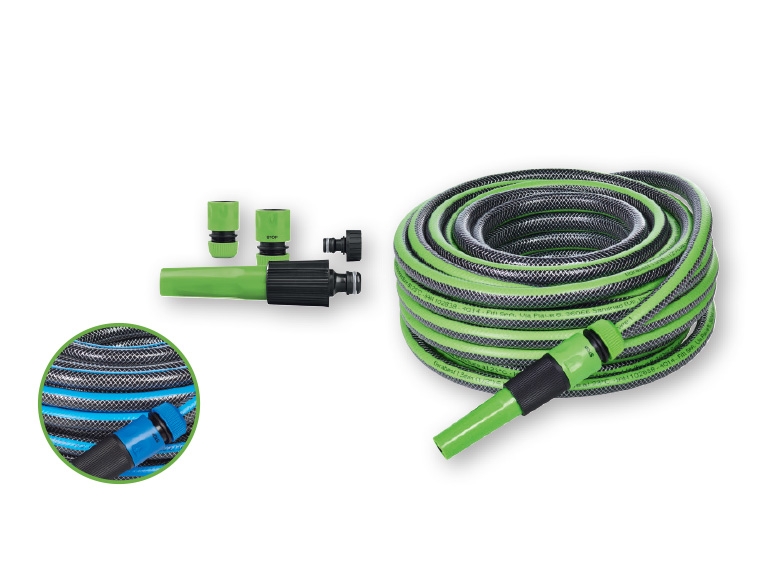 Florabest 20m Garden Hose Set
