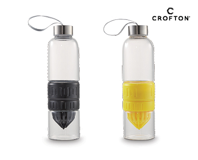 Glass Tea Or Citrus Infuser Bottle