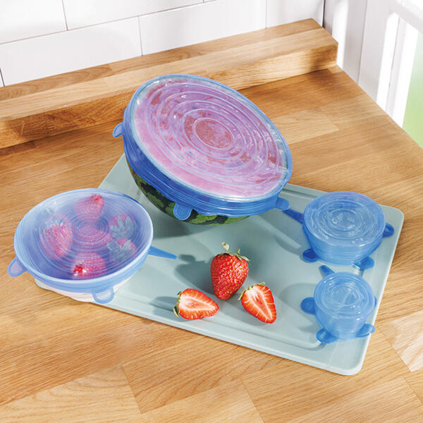Flexible Silikondeckel 6er-Set