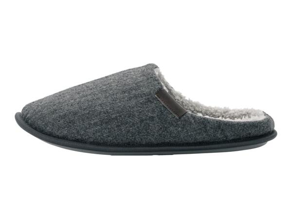 Livergy Men's Slippers - Grey