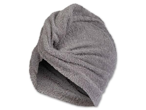 Haarturban mit Knopf