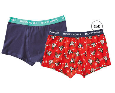 Adult's Christmas Underwear 2pk
