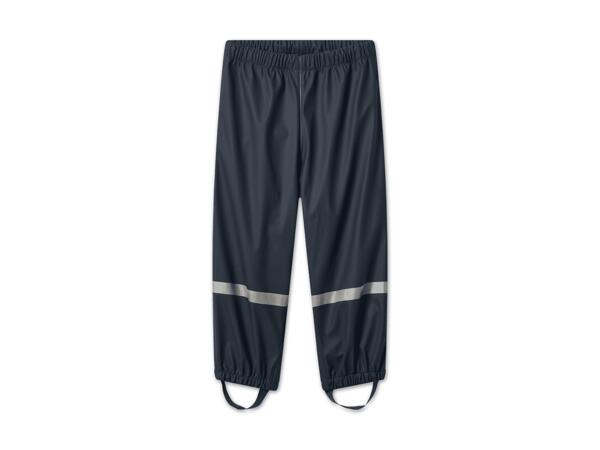 Kleinkinder Regenhose
