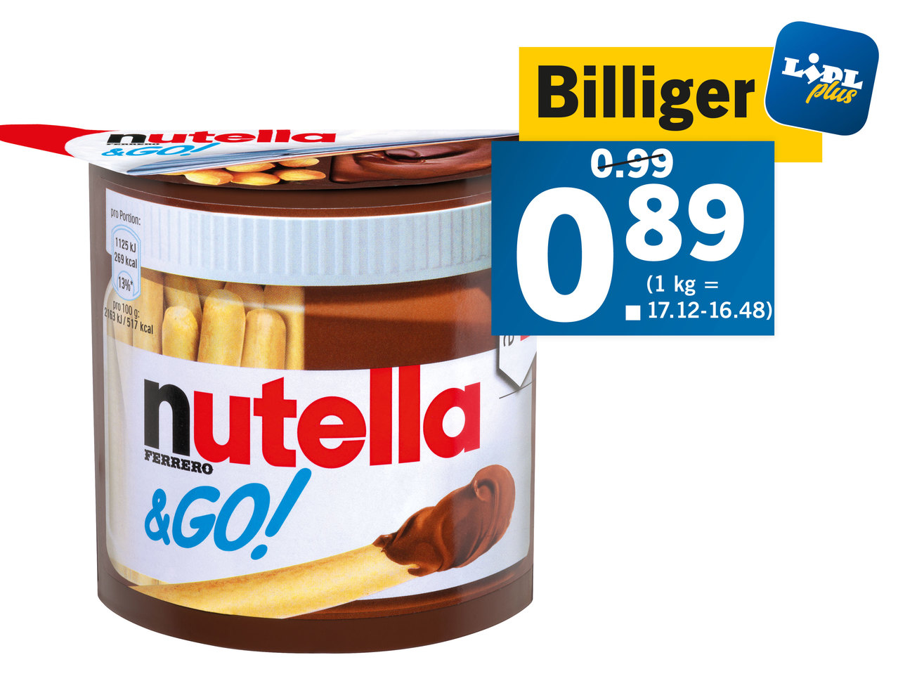 FERRERO Nutella & Go!