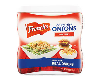 French's Crispy Onions 170g or Crispy Jalapeños 142g