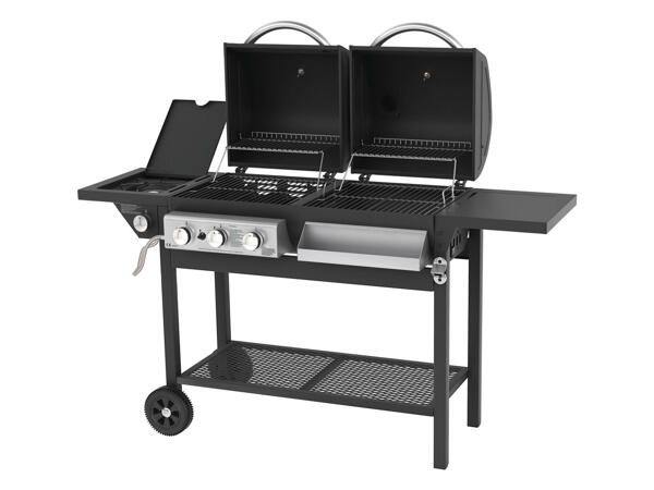 Gas Charcoal Combo Grill