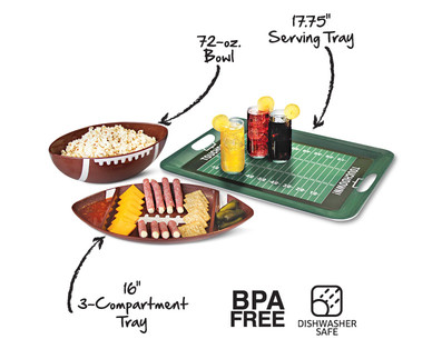 Crofton Game Day Servingware