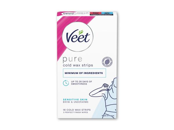 Veet voksstrips til kroppen sensitiv