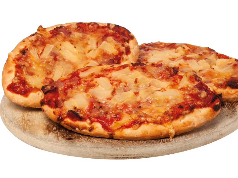 Pizza-Schnitte Hawaii