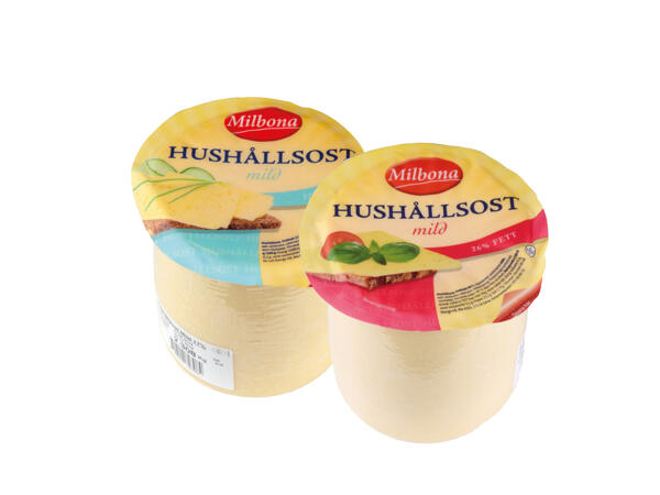 Hushållsost 17% & 26%
