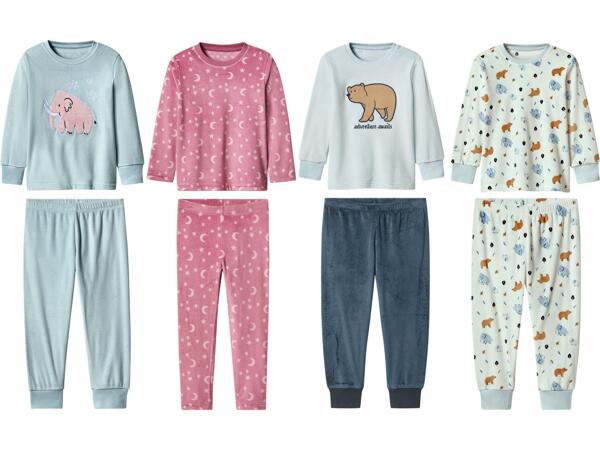 Plyschpyjamas