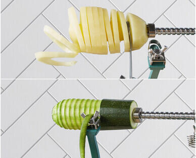 Fruit and Vegetable Spiraliser, Deluxe Juicer or Chip Cutter