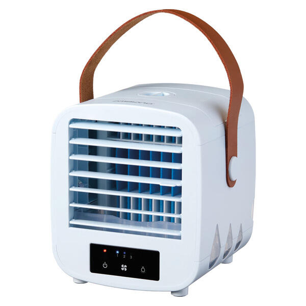 Ambiano Portable LED Air Cooler, Light Blue