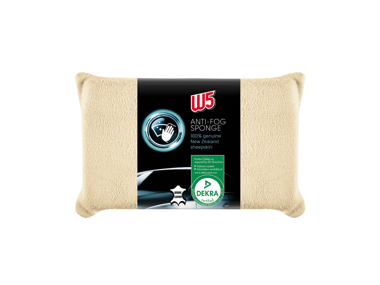 W5 Chamois Leather Cloth or Anti-Fog Sponge1
