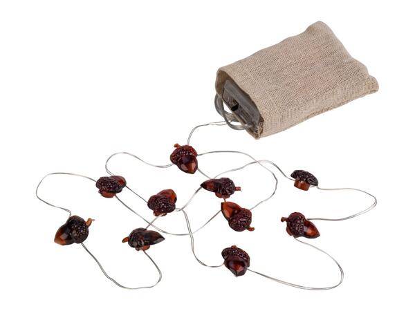 Livarno Home LED String Lights - Acorns