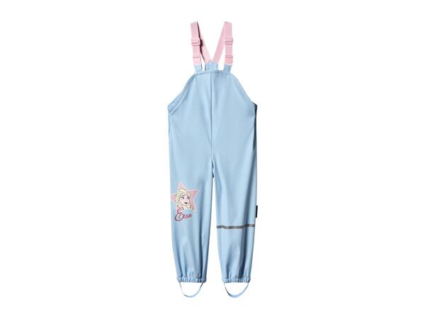 Kids' Blue Waterproof Trousers