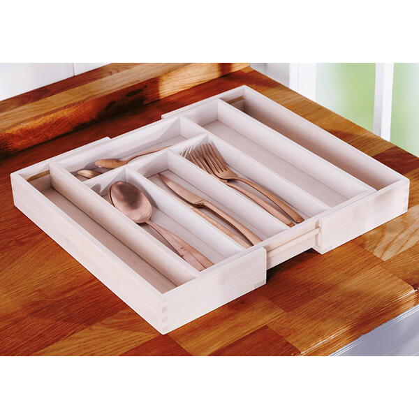 Ausziehbarer Besteckkasten